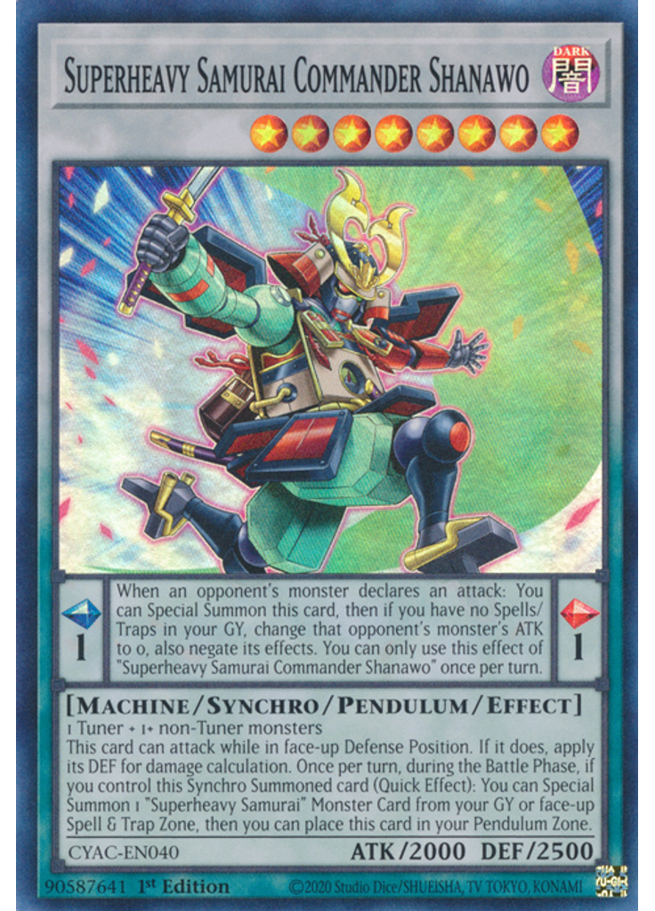 Superheavy Samurai Commander Shanawo