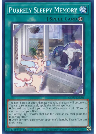 Purrely Sleepy Memory — Cyberstorm Access