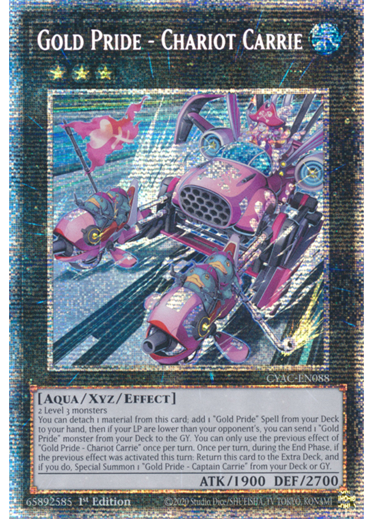 Gold Pride - Chariot Carrie (Starlight Rare 1st Edition)