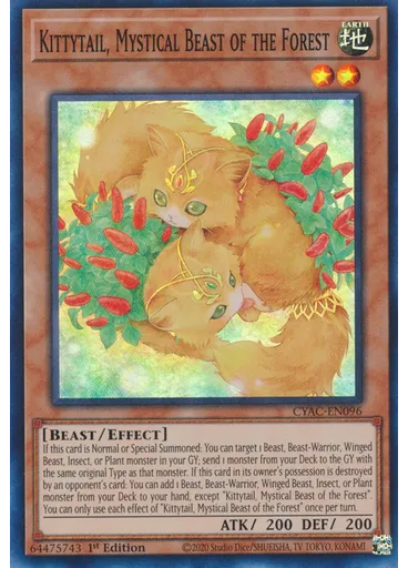 Kittytail, Mystical Beast of the Forest