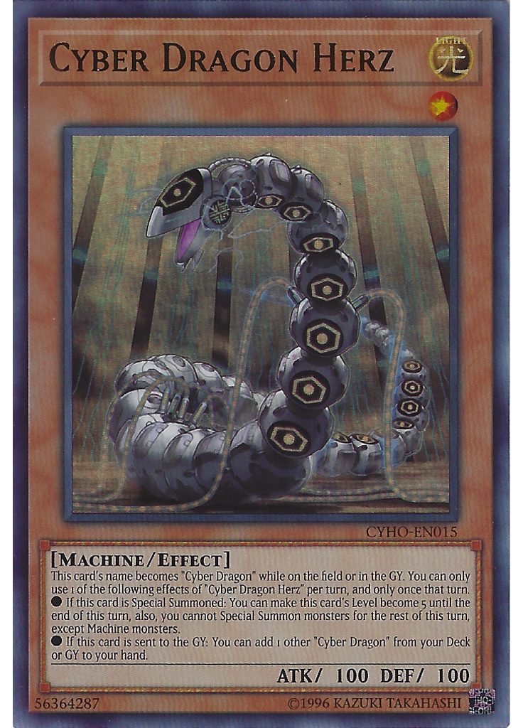 Cyber Dragon Herz (Ultra Rare Unlimited)
