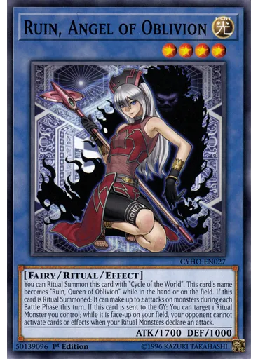 Ruin, Angel of Oblivion