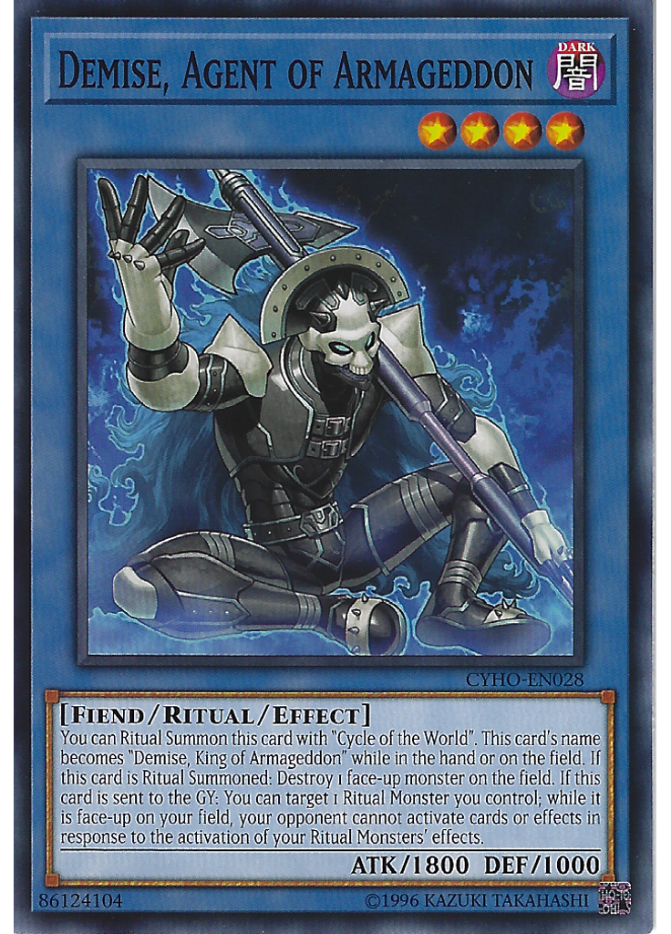 Demise, Agent of Armageddon (Common Unlimited)