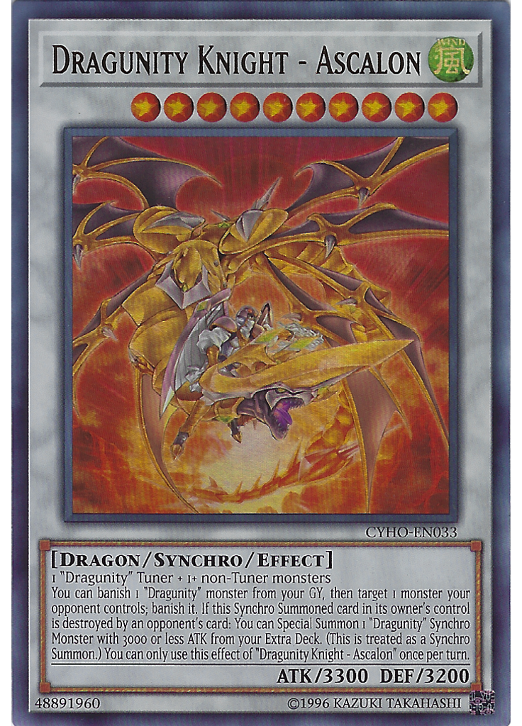 Dragunity Knight - Ascalon (Ultra Rare Unlimited)