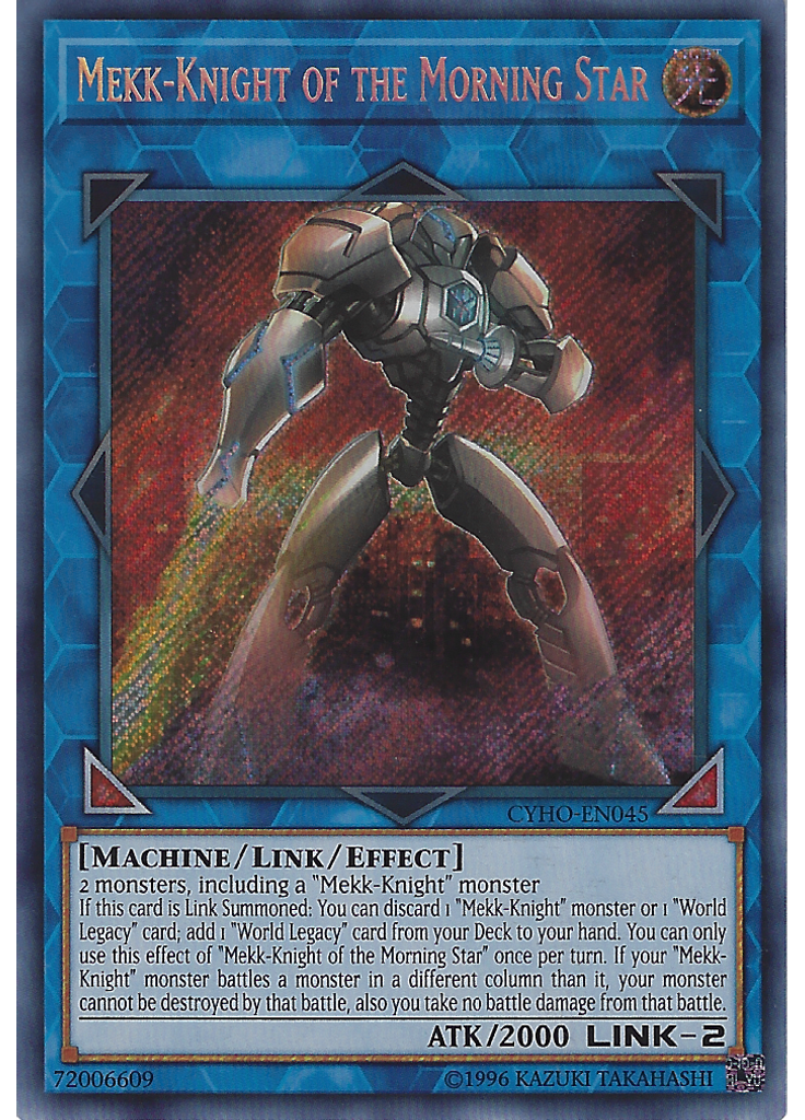 Mekk-Knight of the Morning Star (Secret Rare Unlimited)