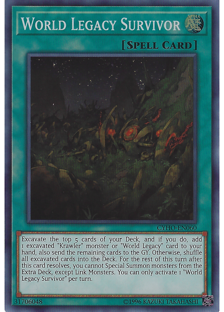 World Legacy Survivor (Super Rare Unlimited)
