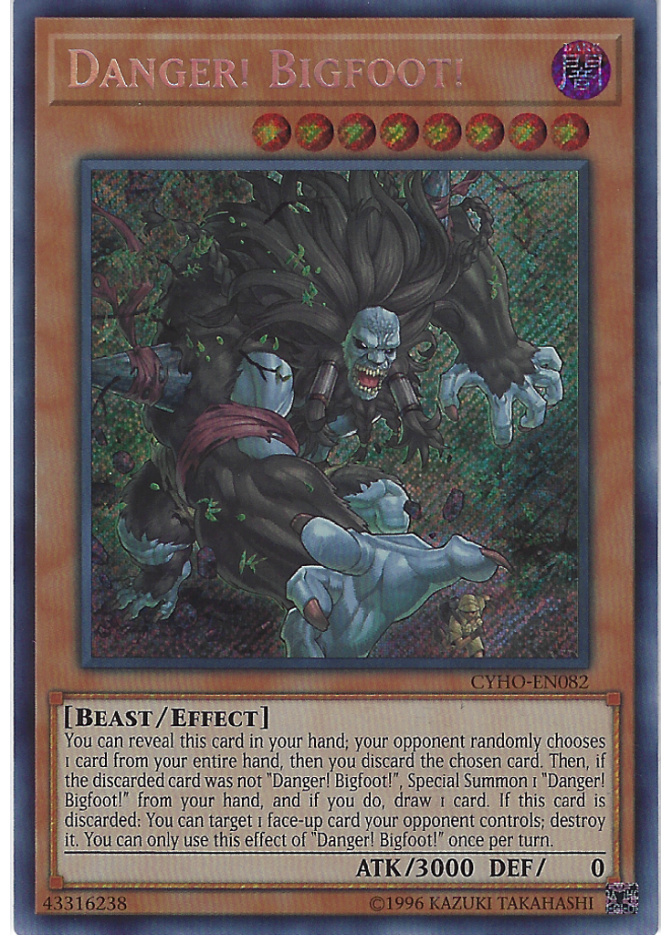 Danger! Bigfoot! (Secret Rare Unlimited)