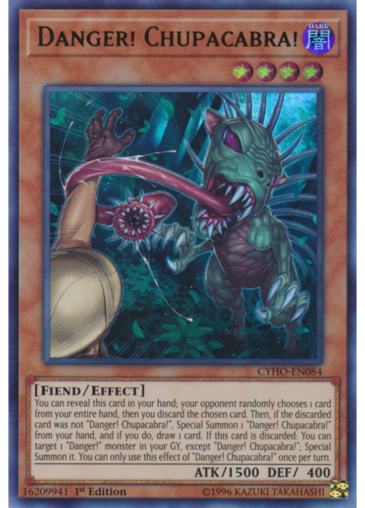 Danger! Chupacabra!