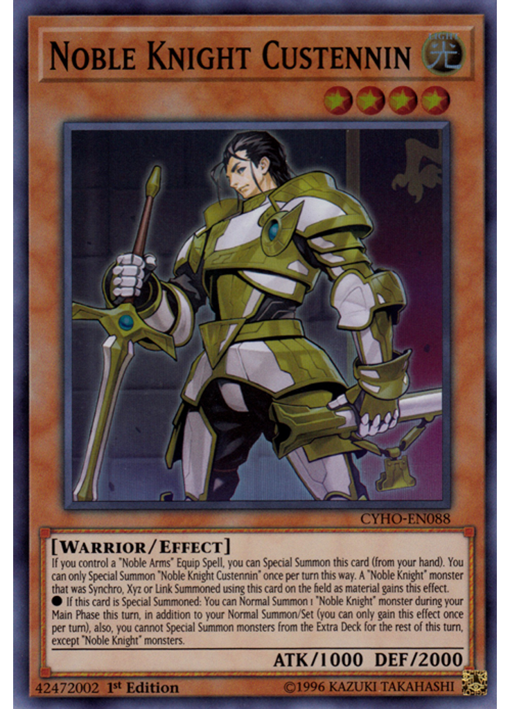 Noble Knight Custennin