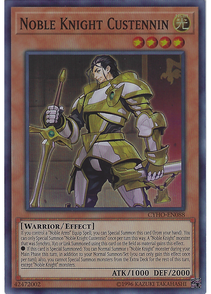Noble Knight Custennin (Super Rare Unlimited)
