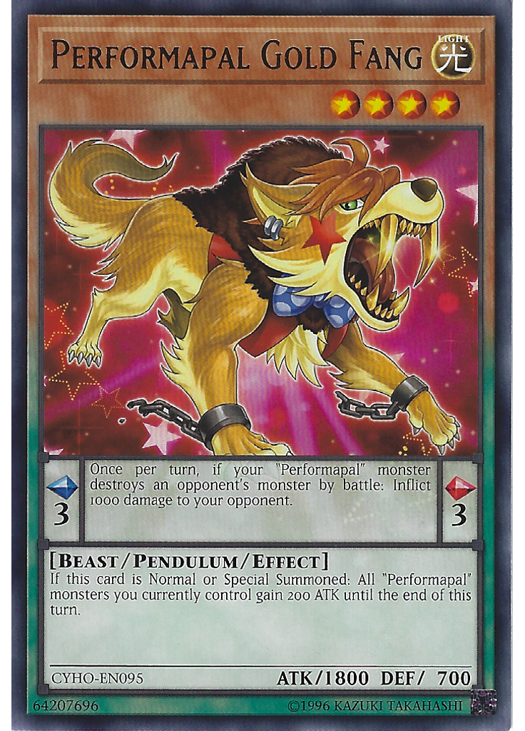 Performapal Gold Fang (Rare Unlimited)