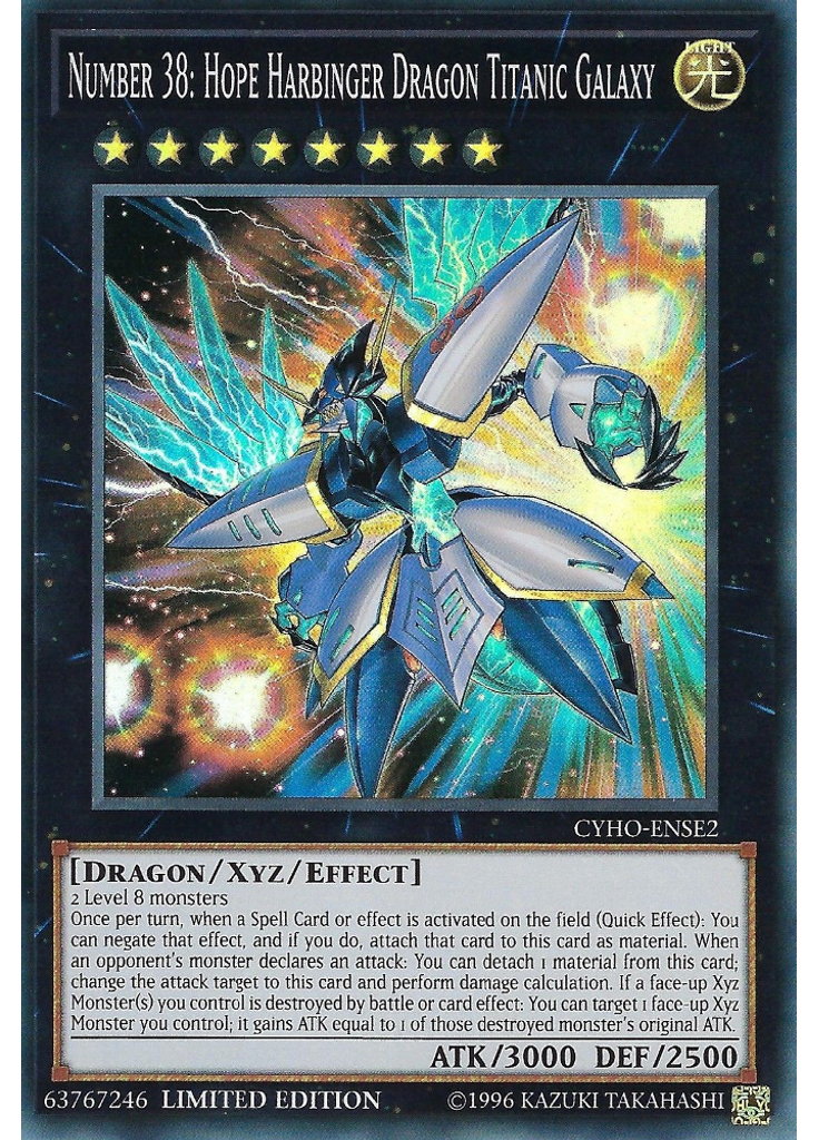 Number 38: Hope Harbinger Dragon Titanic Galaxy