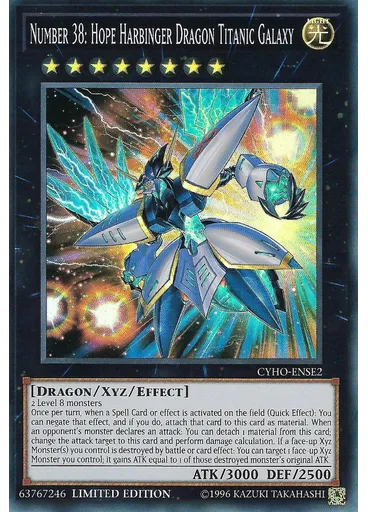 Number 38: Hope Harbinger Dragon Titanic Galaxy — Cybernetic Horizon Special Edition