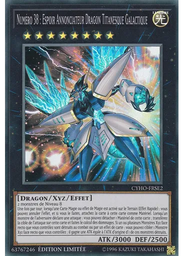 Numéro 38 : Espoir Annonciateur Dragon Titanesque Galactique