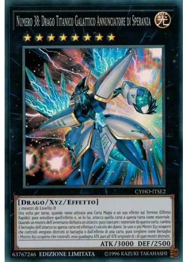 Numero 38: Drago Titanico Galattico Annunciatore di Speranza