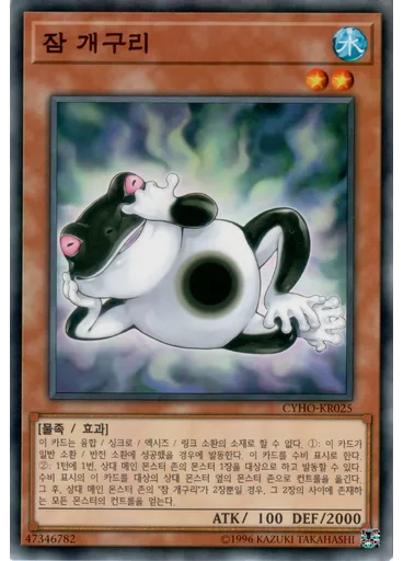 잠 개구리