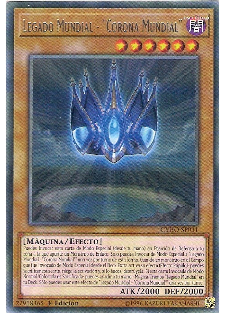 Legado Mundial - "Corona Mundial"