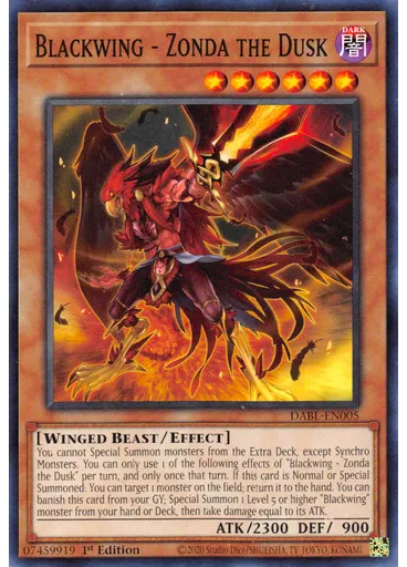 Blackwing - Zonda the Dusk