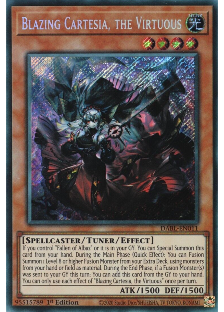 Blazing Cartesia, the Virtuous