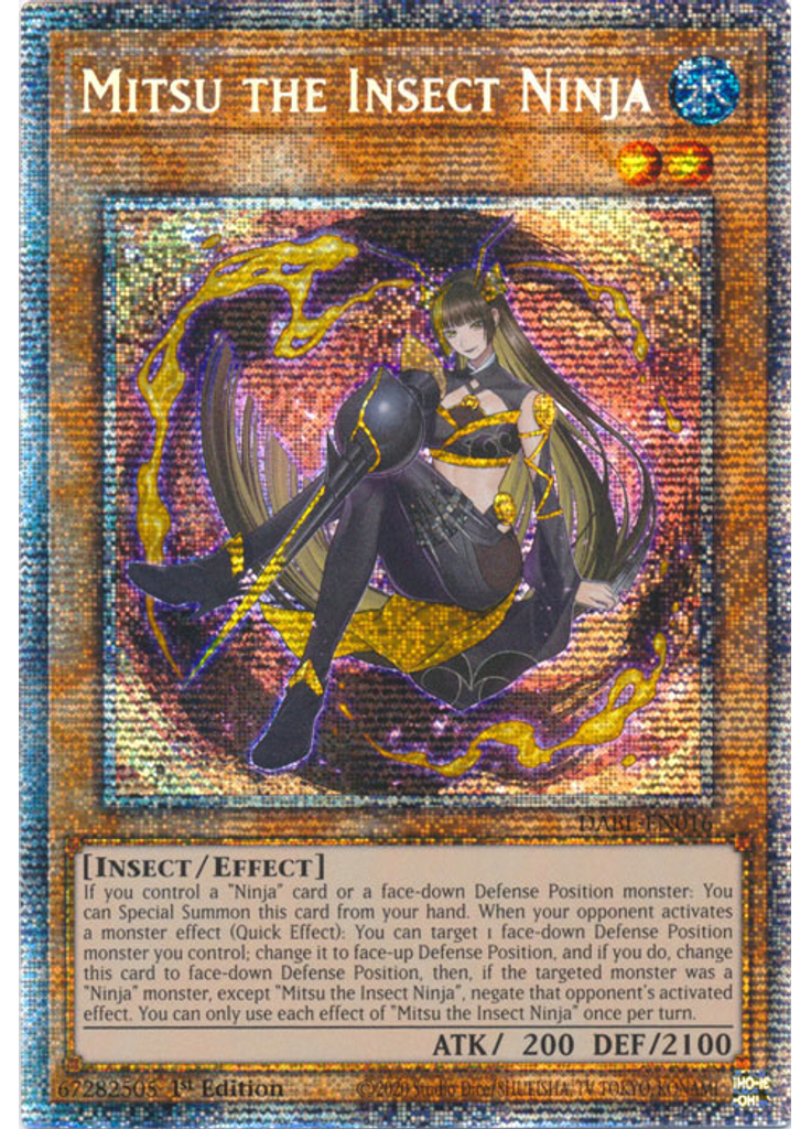 Mitsu the Insect Ninja (Starlight Rare 1st Edition)