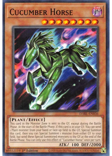 Cucumber Horse