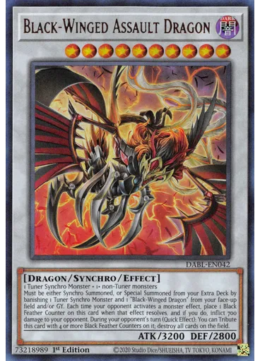 Black-Winged Assault Dragon