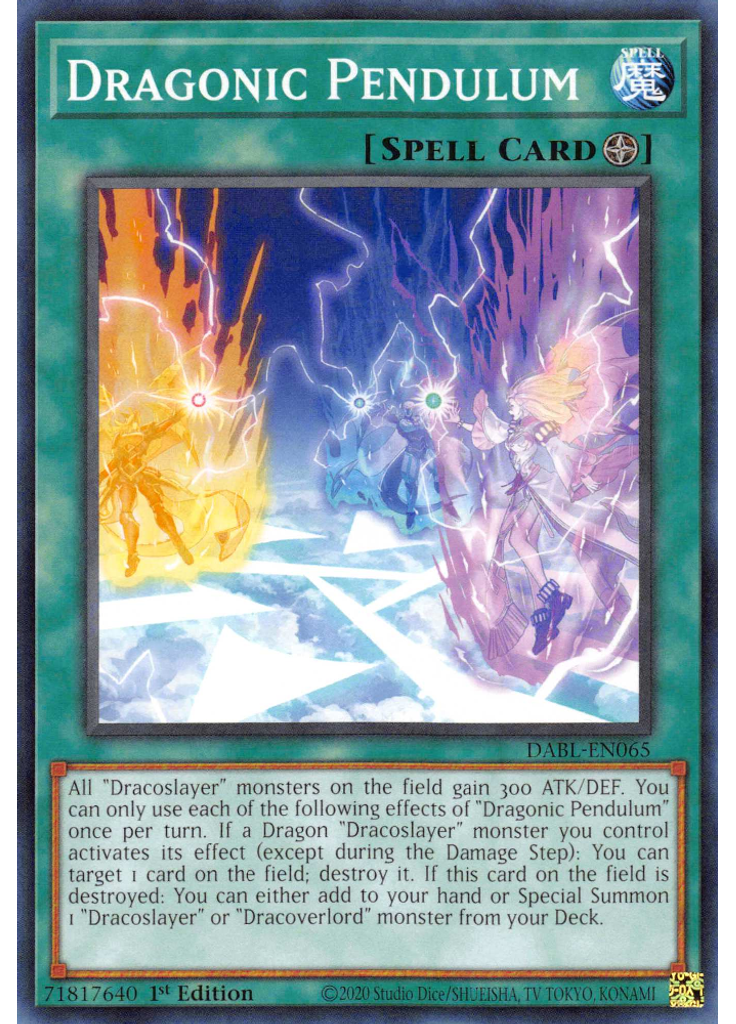Dragonic Pendulum