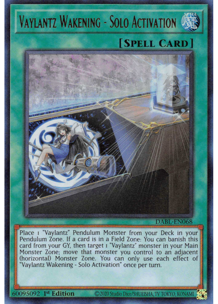 Vaylantz Wakening - Solo Activation
