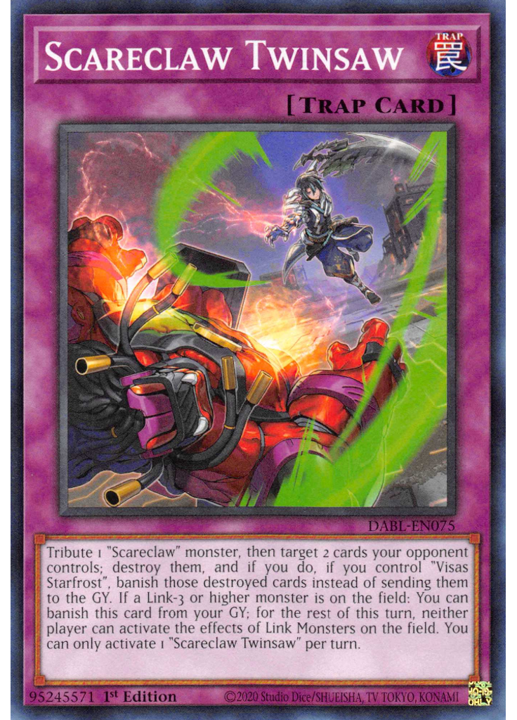 Scareclaw Twinsaw