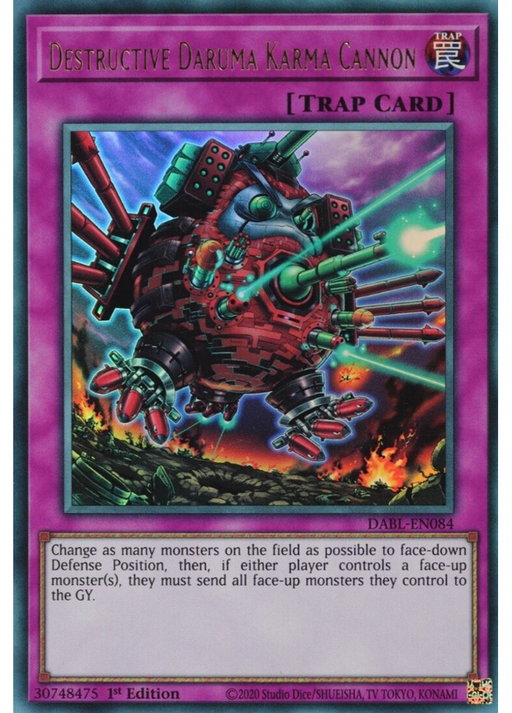 Destructive Daruma Karma Cannon