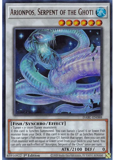 Arionpos, Serpent of the Ghoti