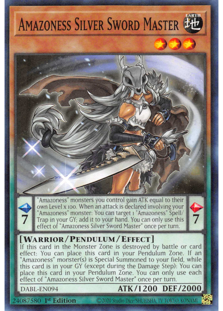 Amazoness Silver Sword Master
