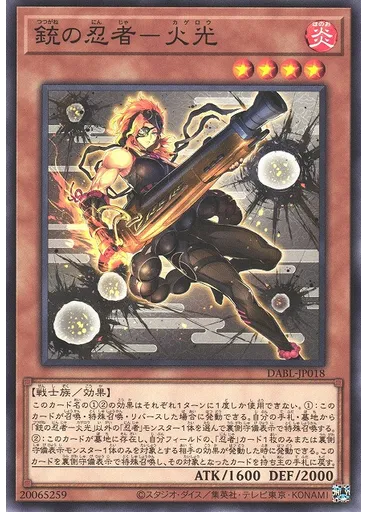 銃の忍者－火光