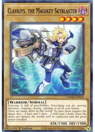 Clavkiys, the Magikey Skyblaster