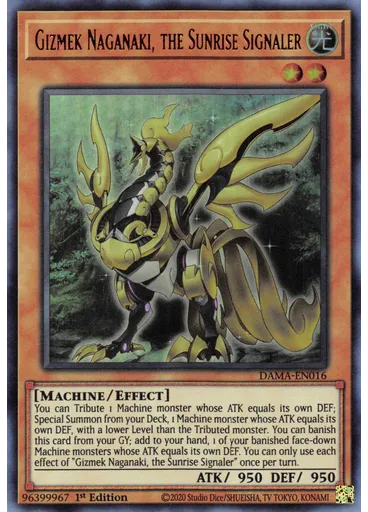 Gizmek Naganaki, the Sunrise Signaler