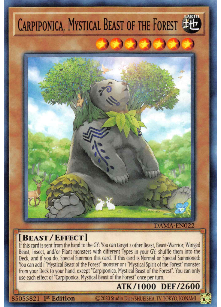 Carpiponica, Mystical Beast of the Forest