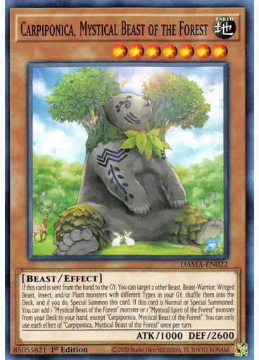 Carpiponica, Mystical Beast of the Forest