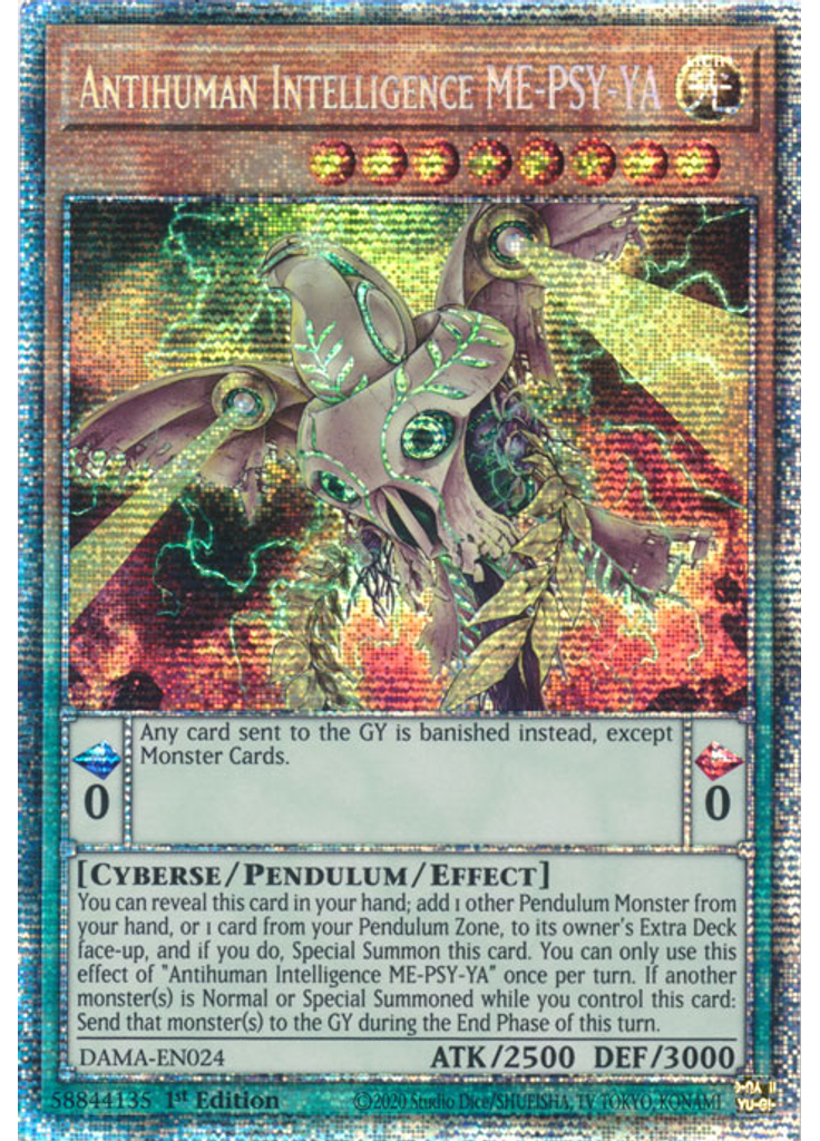 Antihuman Intelligence ME-PSY-YA (Starlight Rare 1st Edition)