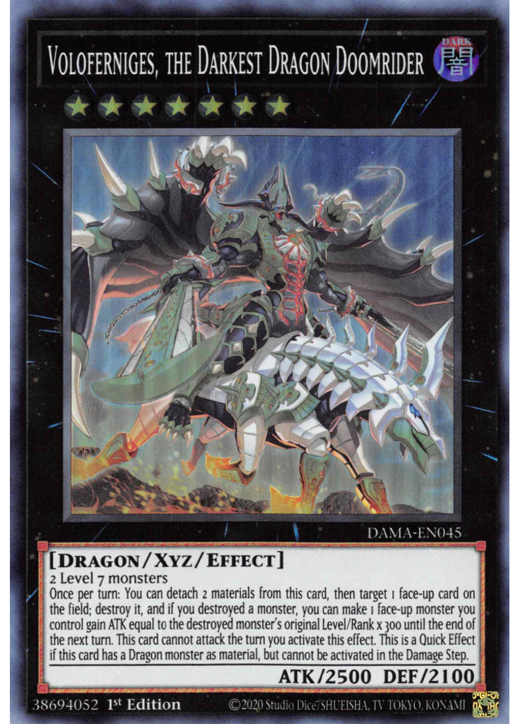 Voloferniges, the Darkest Dragon Doomrider