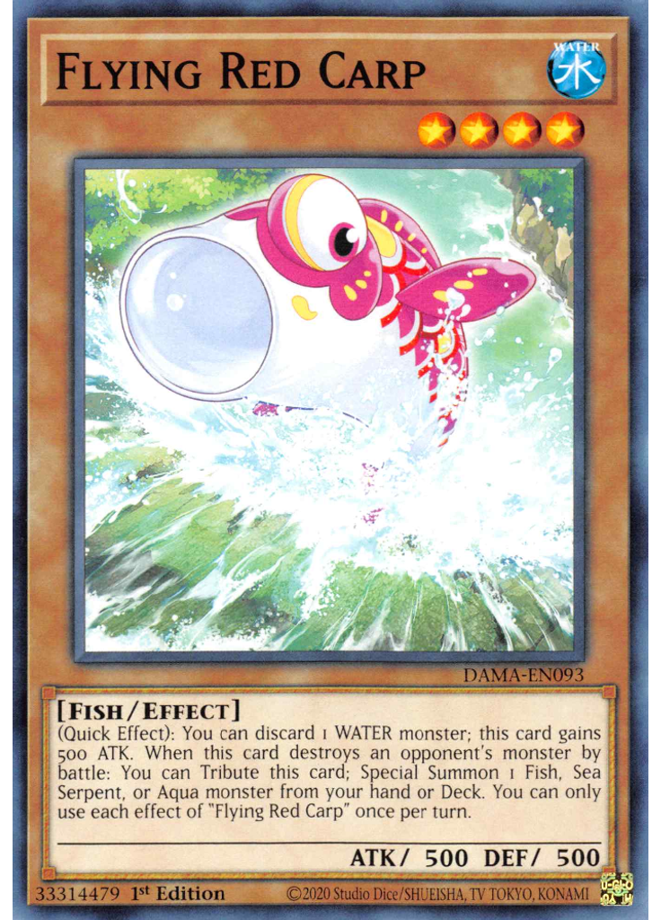 Flying Red Carp