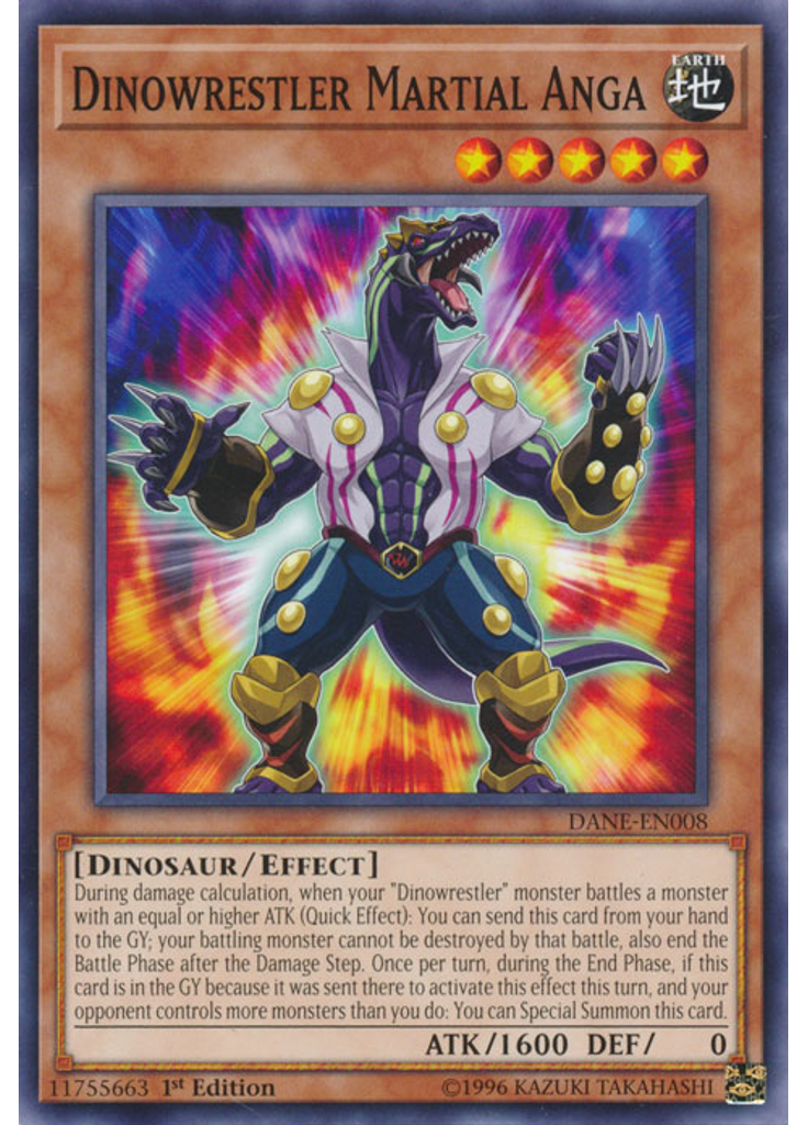 Dinowrestler Martial Anga
