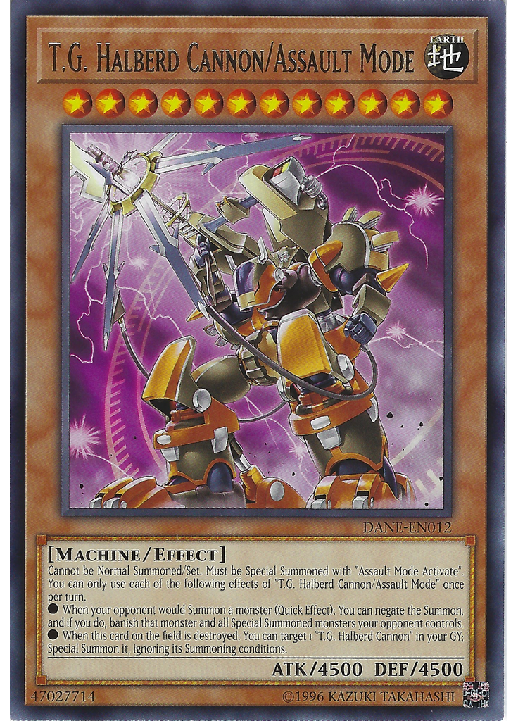 T.G. Halberd Cannon/Assault Mode (Rare Unlimited)