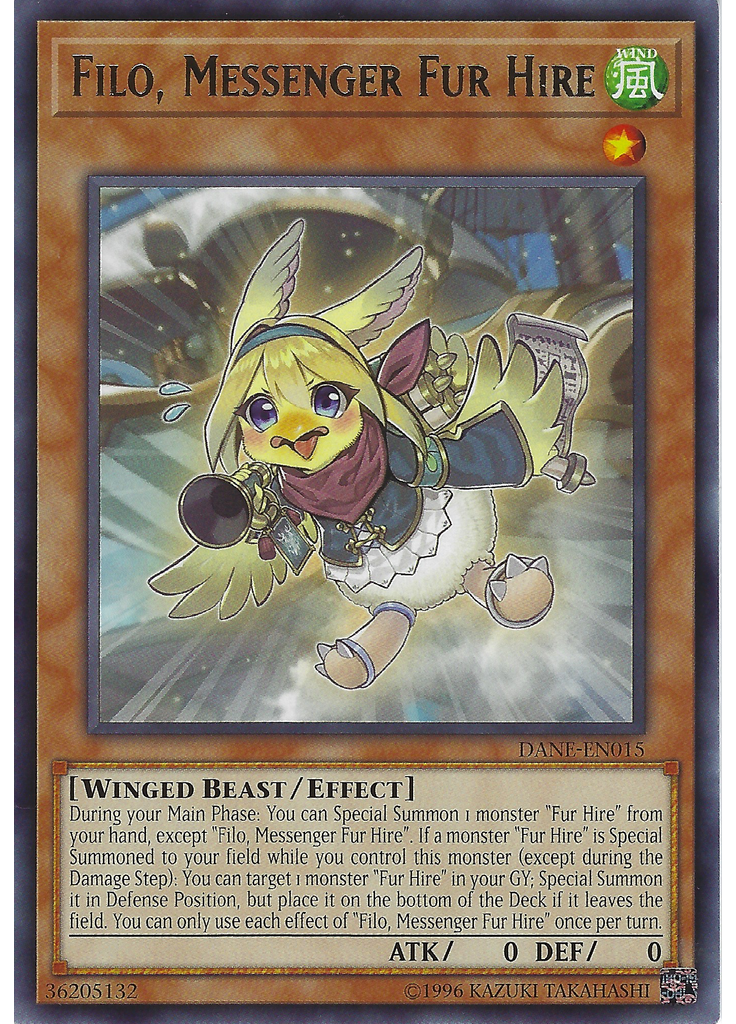 Filo, Messenger Fur Hire (Rare Unlimited)