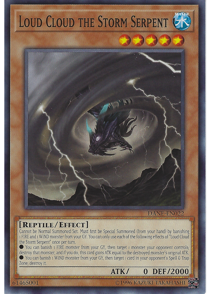 Loud Cloud the Storm Serpent (Common Unlimited)