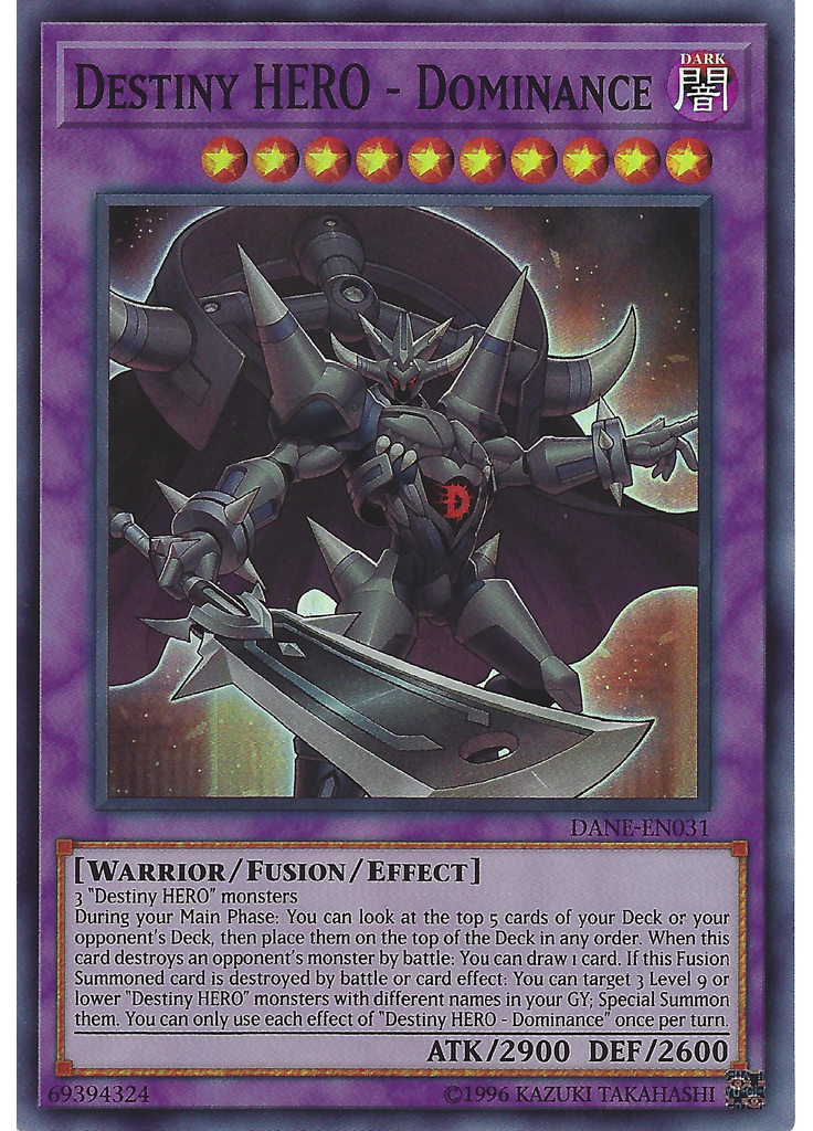 Destiny HERO - Dominance (Super Rare Unlimited)