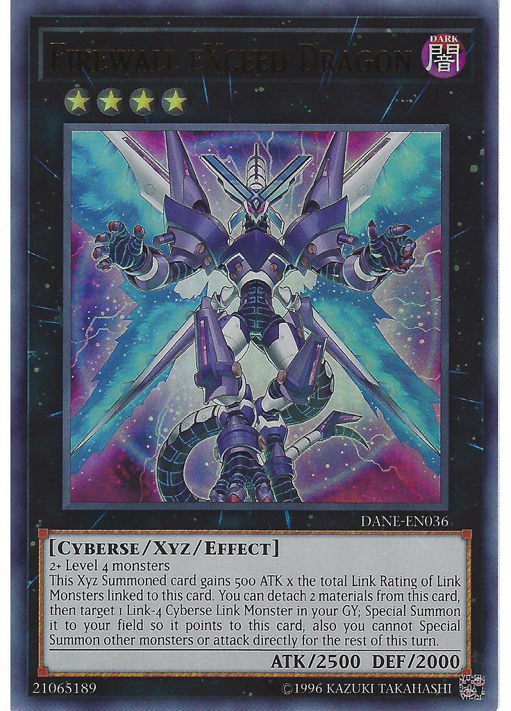 Firewall eXceed Dragon (Ultra Rare Unlimited)