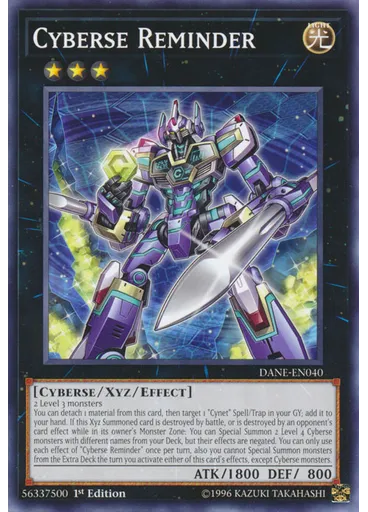 Cyberse Reminder