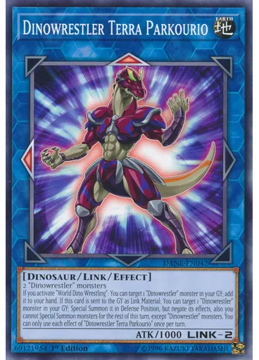 Dinowrestler Terra Parkourio