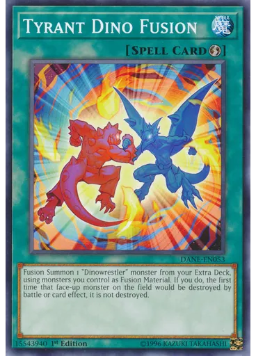 Tyrant Dino Fusion — Dark Neostorm