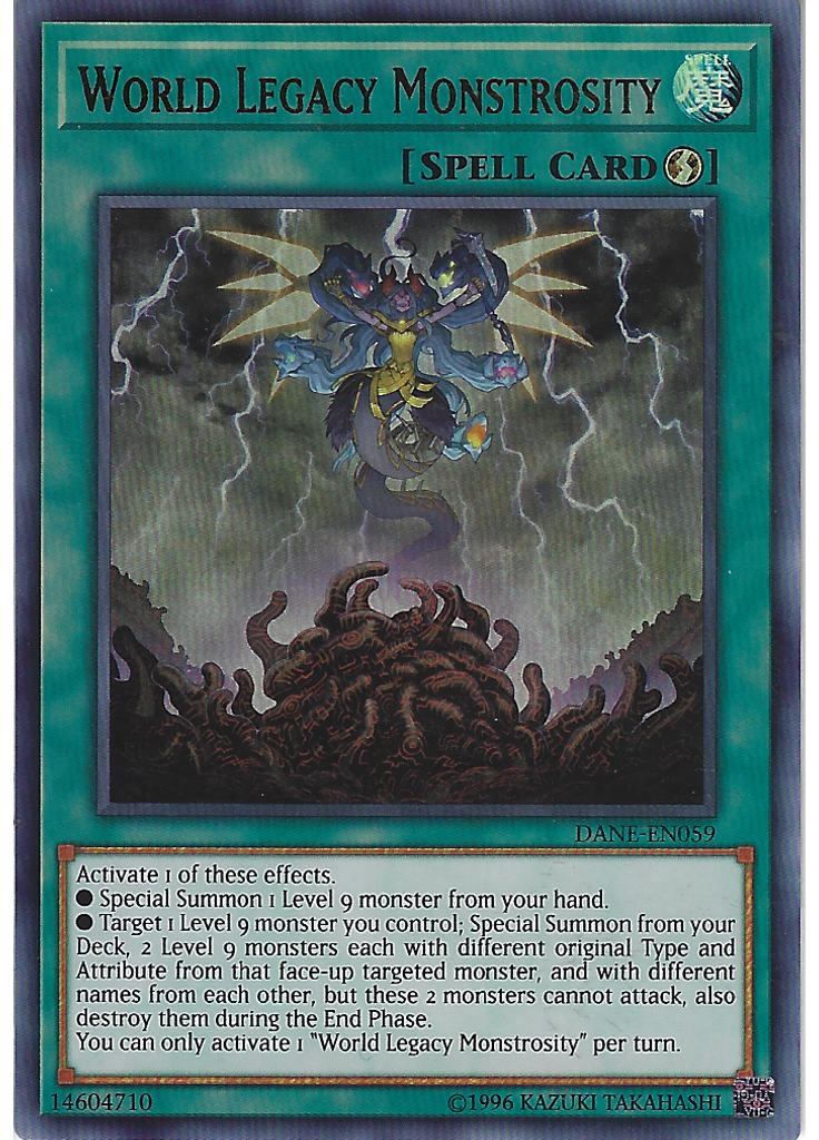 World Legacy Monstrosity (Ultra Rare Unlimited)